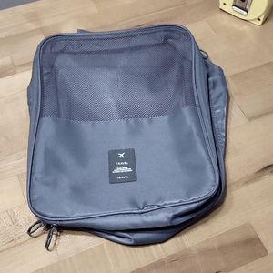 Travel Shoe Bag With Suitcase Insert Multi-Compartment